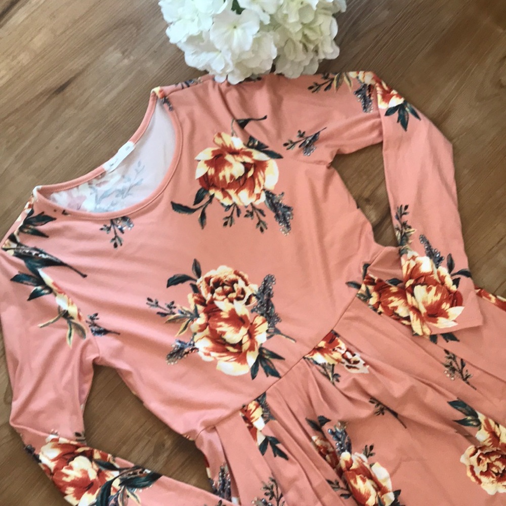 Pink Rose Dress